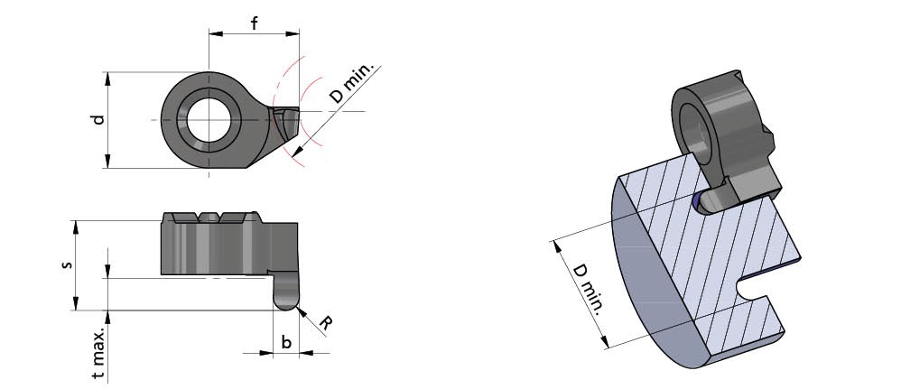 Пластина сменная RS014.1230.15/AL41F Dummel